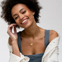 Tree of Life Talisman Necklace Gold Vermeil