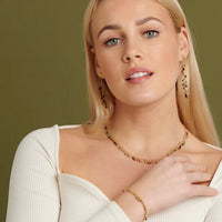 Valentina Tourmaline Beaded Necklace