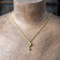 18ct Spiky Star Necklace