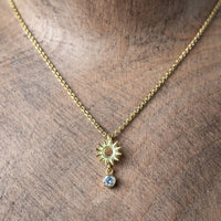 18ct Spiky Star Necklace