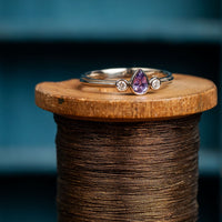 Alauna III Purple Sapphire Ring