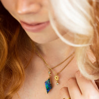 18ct Spiky Star Necklace