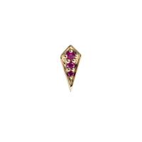 Mini Point Rhombus Diamond Studs
