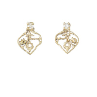Tiny Petal Studs by Natalie Perry