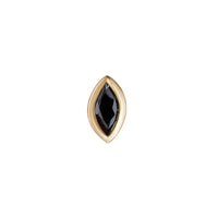 Mini Bezel Set Marquise Gemstone Studs