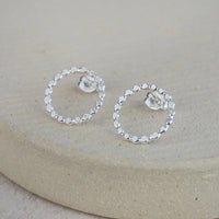 Dotty Circle Stud Earrings