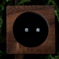 Four Claw Diamond Studs