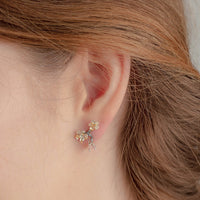 Almond Blossom Branch Earrings