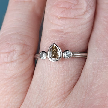 Cinnamon Diamond Alauna III Ring