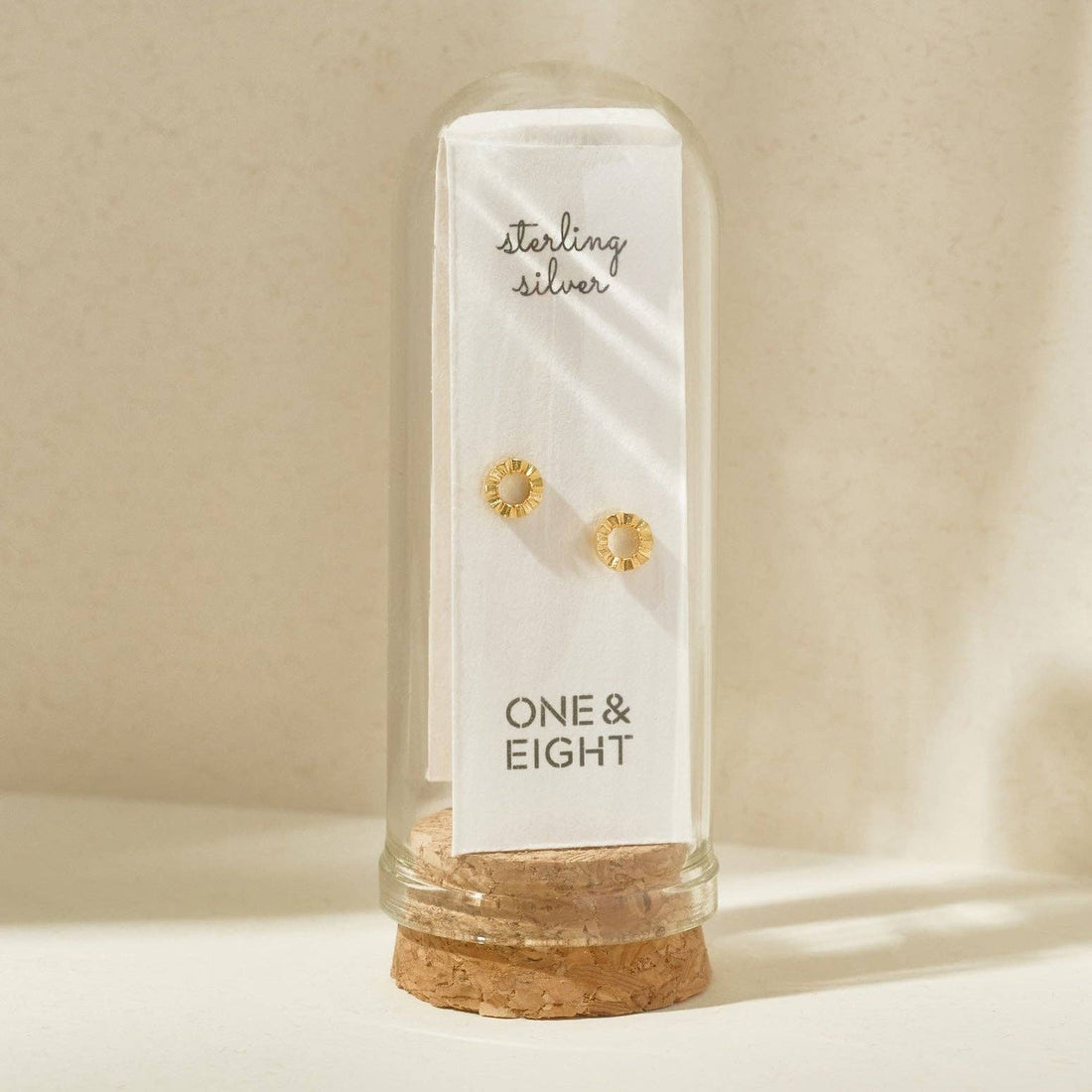 Gold Madrid Studs