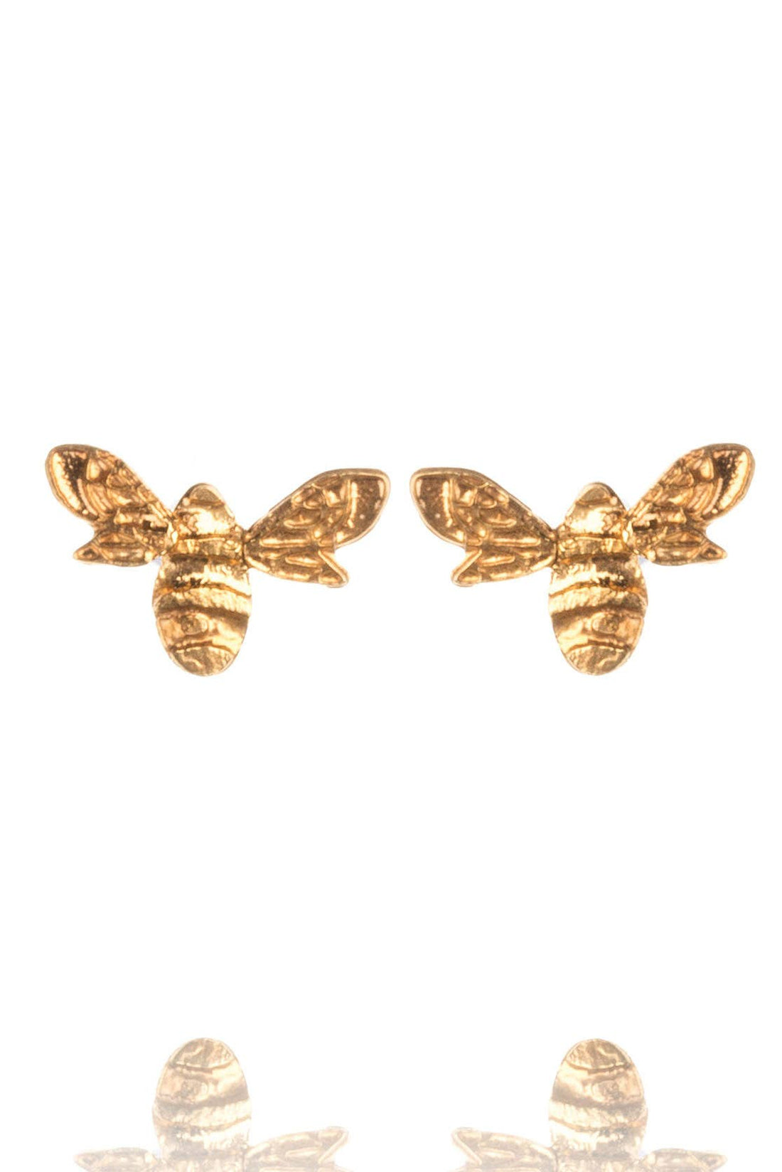 Mini bee stud stud earrings