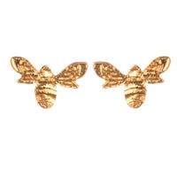 Mini bee stud stud earrings