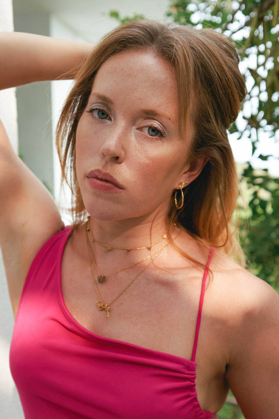 Snake Hoop Earrings