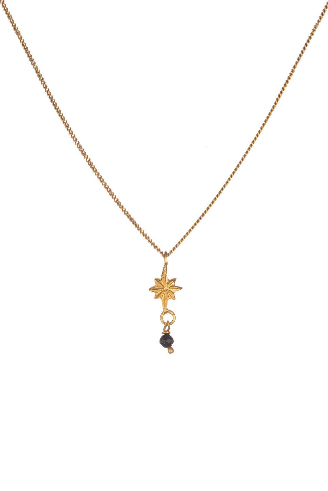 Star Pendant With Bead