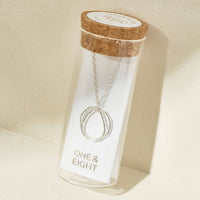 Silver Loops Necklace