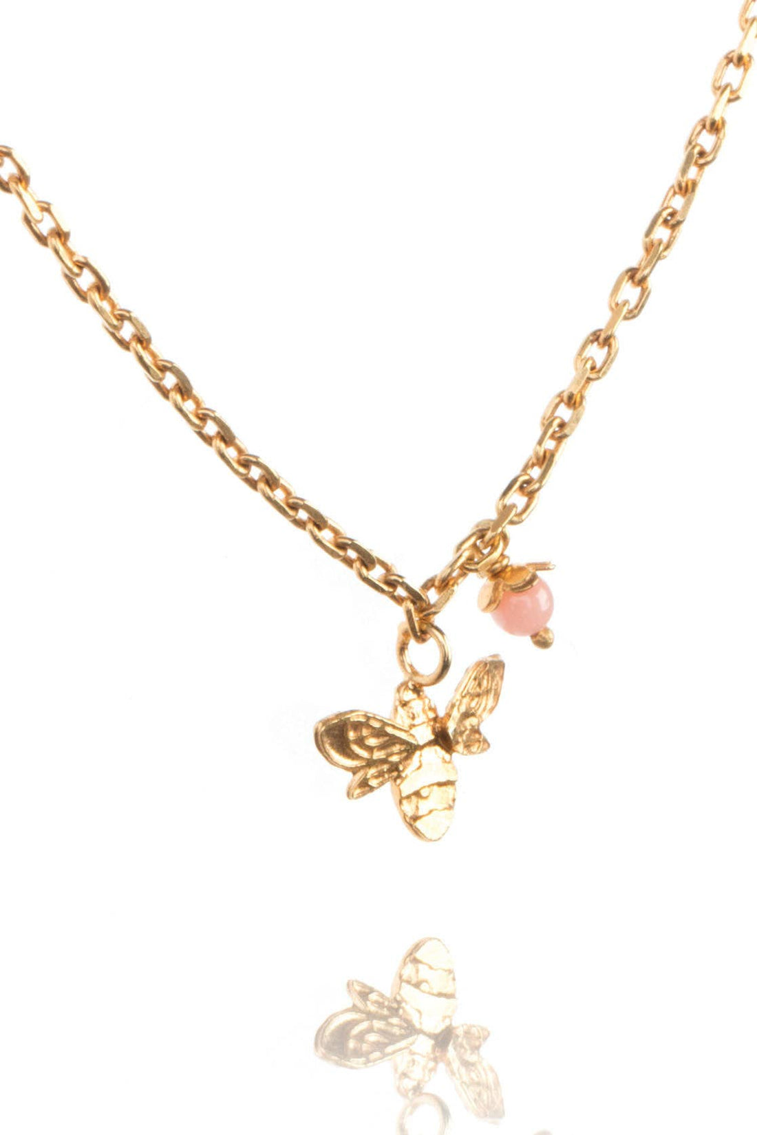 Mini bee necklace