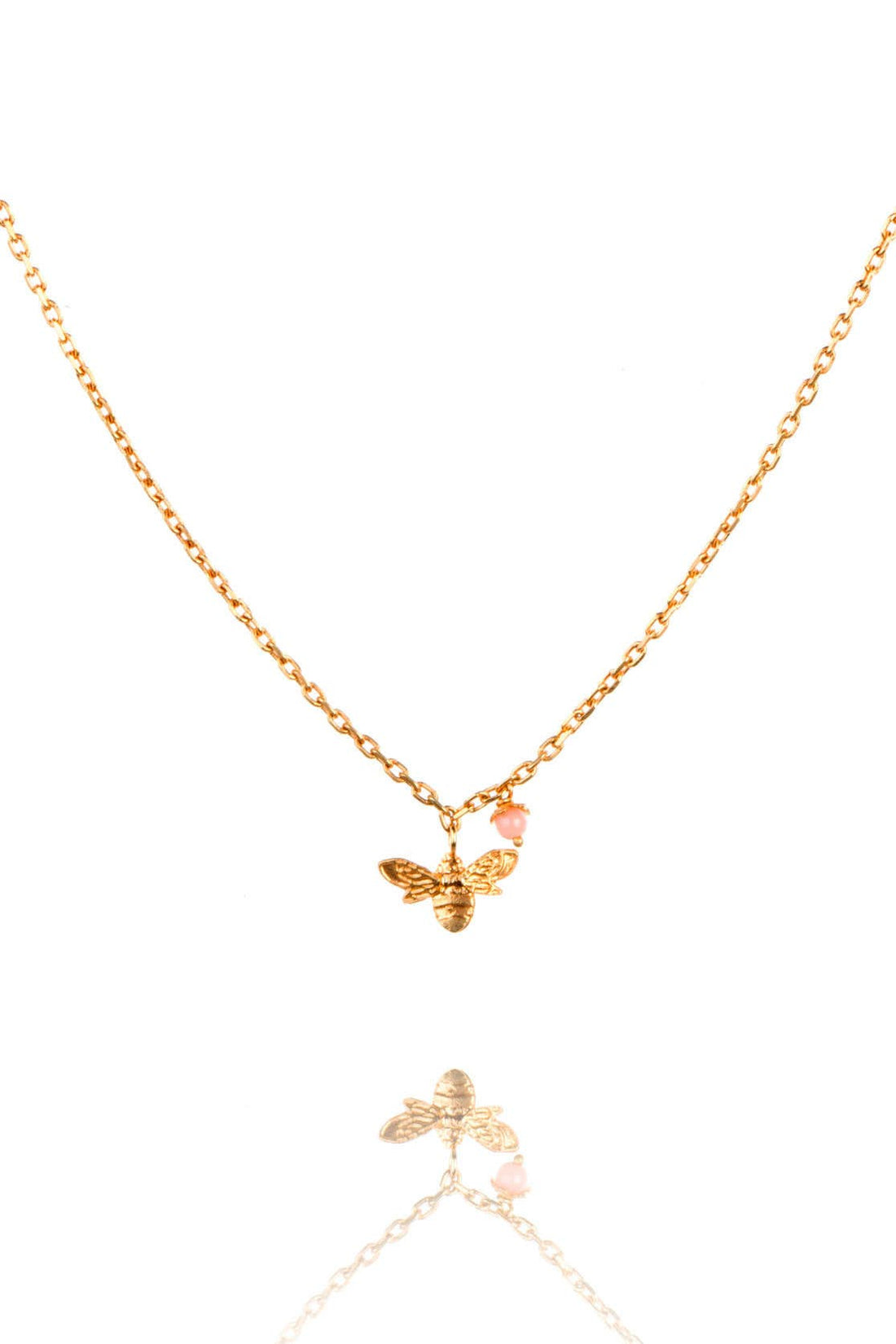 Mini bee necklace