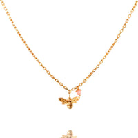 Mini bee necklace