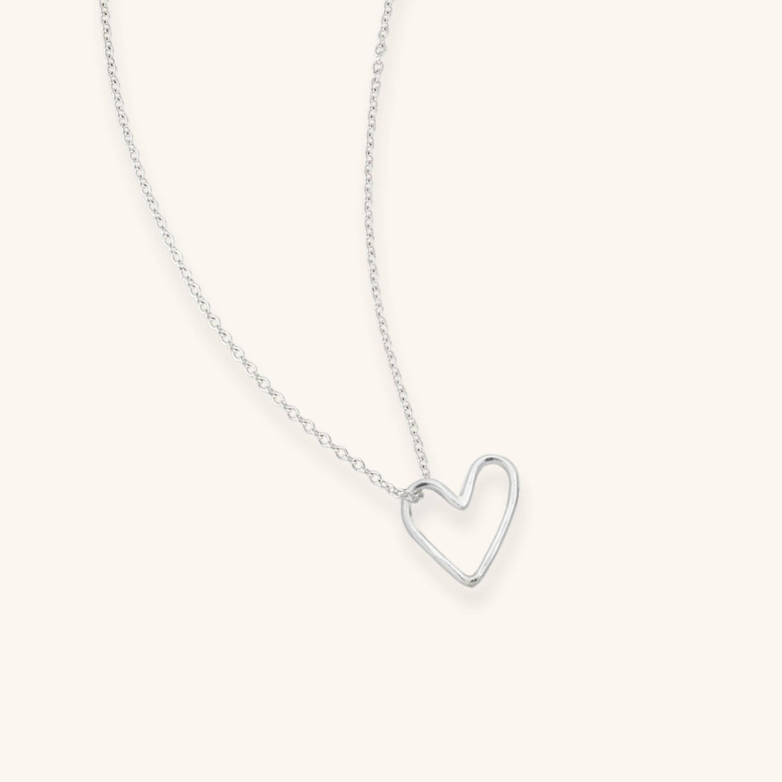 Silver Heart Necklace