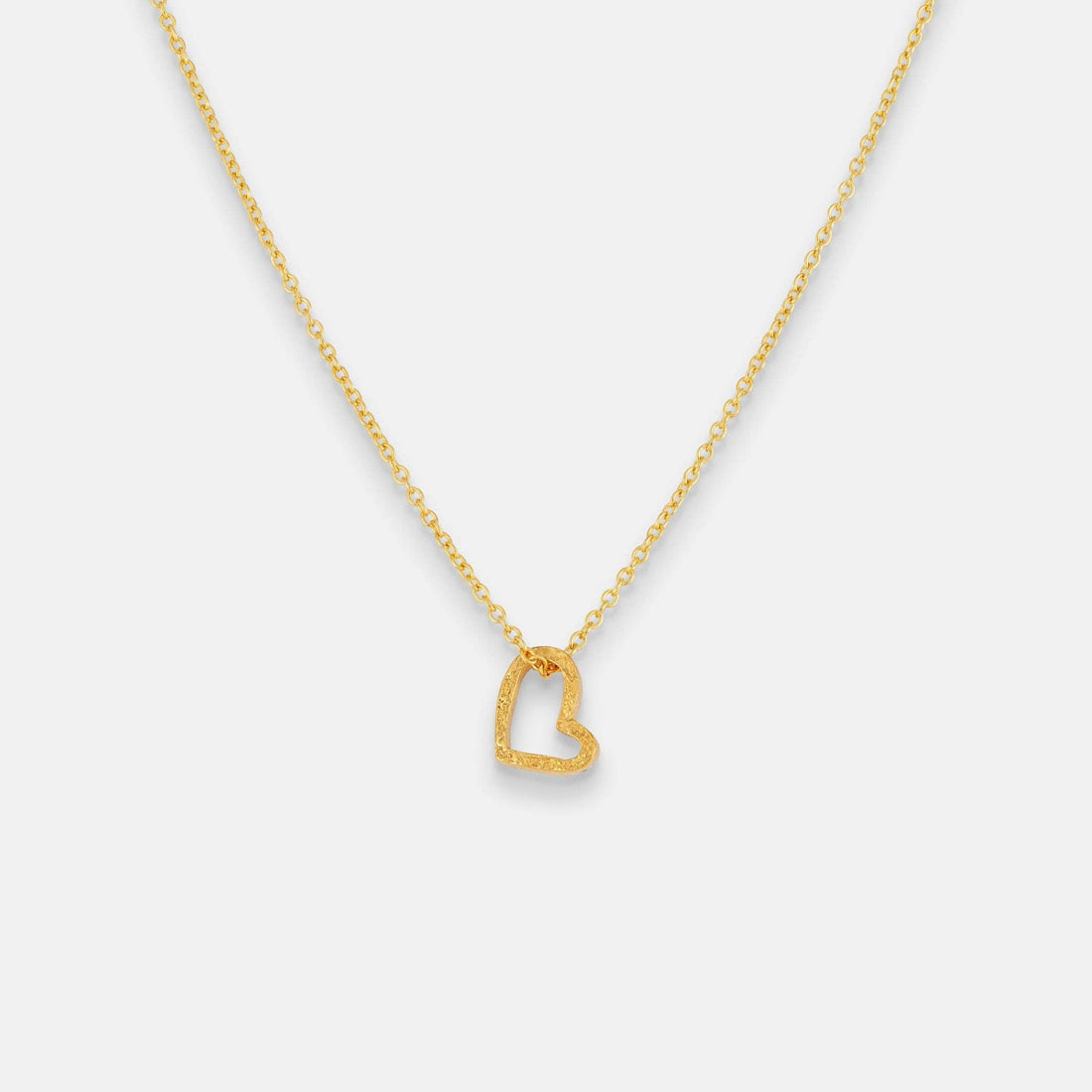 Gold Cupid Necklace