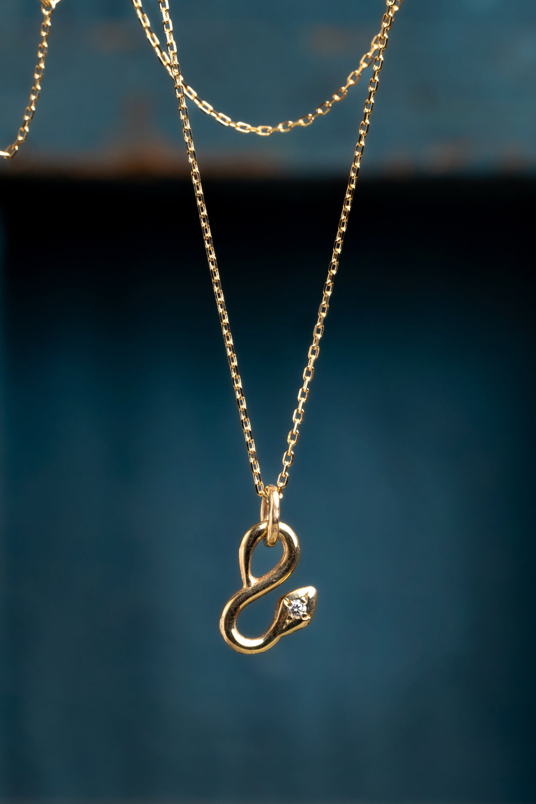 Alauna Baby Snake Necklace