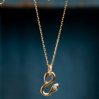 Alauna Baby Snake Necklace