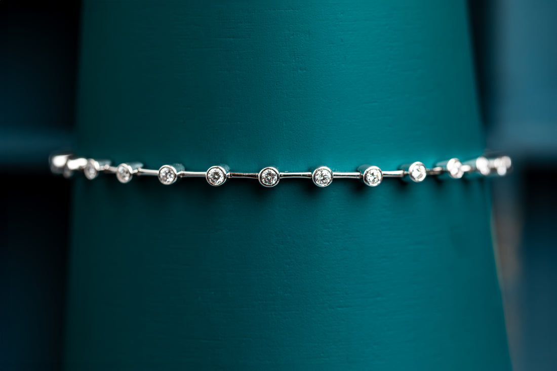 Dotty Diamond Tennis bracelet