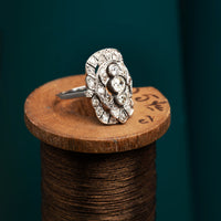 Art Deco Diamond Cocktail Ring