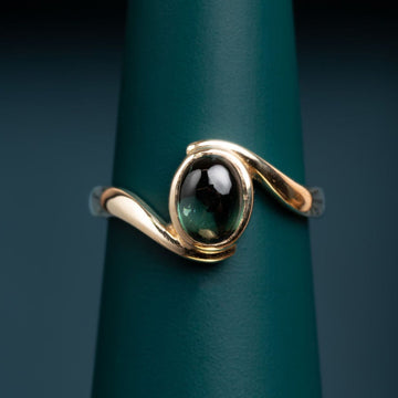 Tourmaline Cabochon Ring