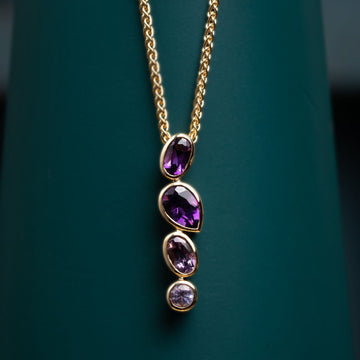 Amethyst Ombre Pendant