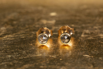 Rose Cut Rubover Studs