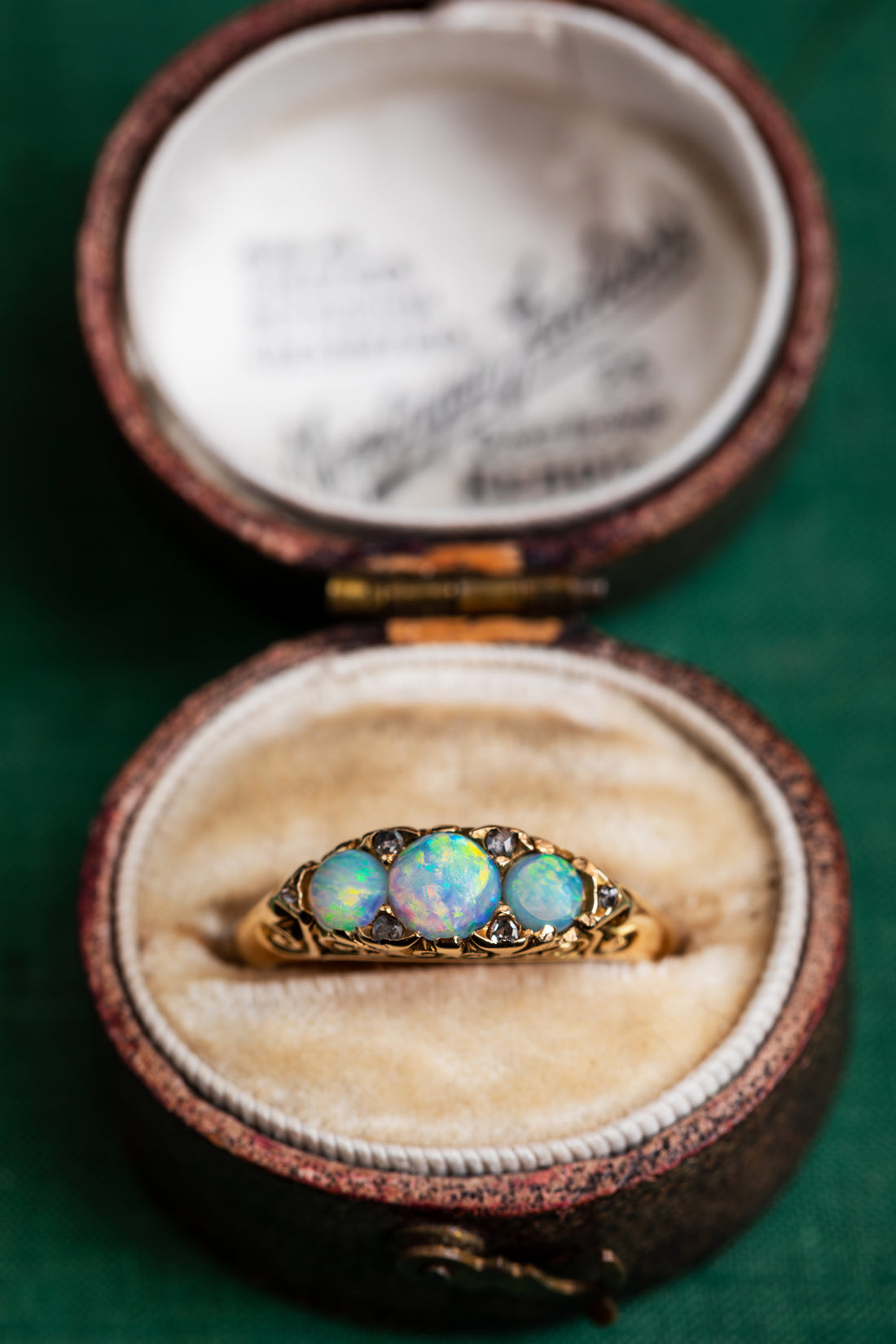 Victorian opal ring