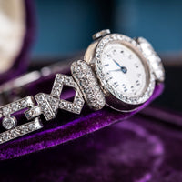 Platinum Diamond Watch