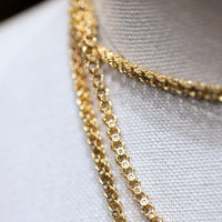 15ct Yellow Gold Guard Chain