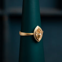 Champagne Diamond Ring