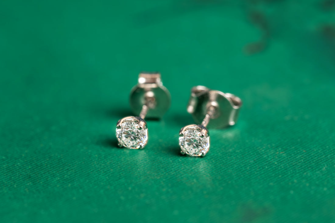 Diamond Stud Earrings