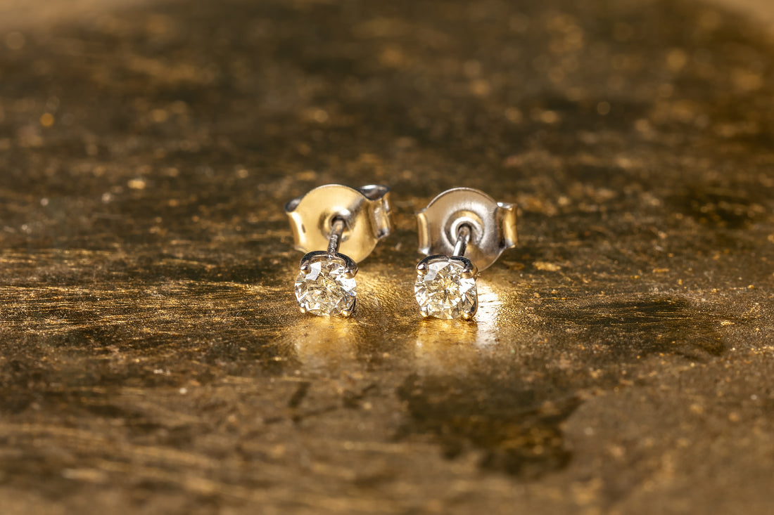 Diamond Stud Earrings