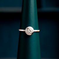 18ct White Gold Alauna Diamond Solitaire Ring