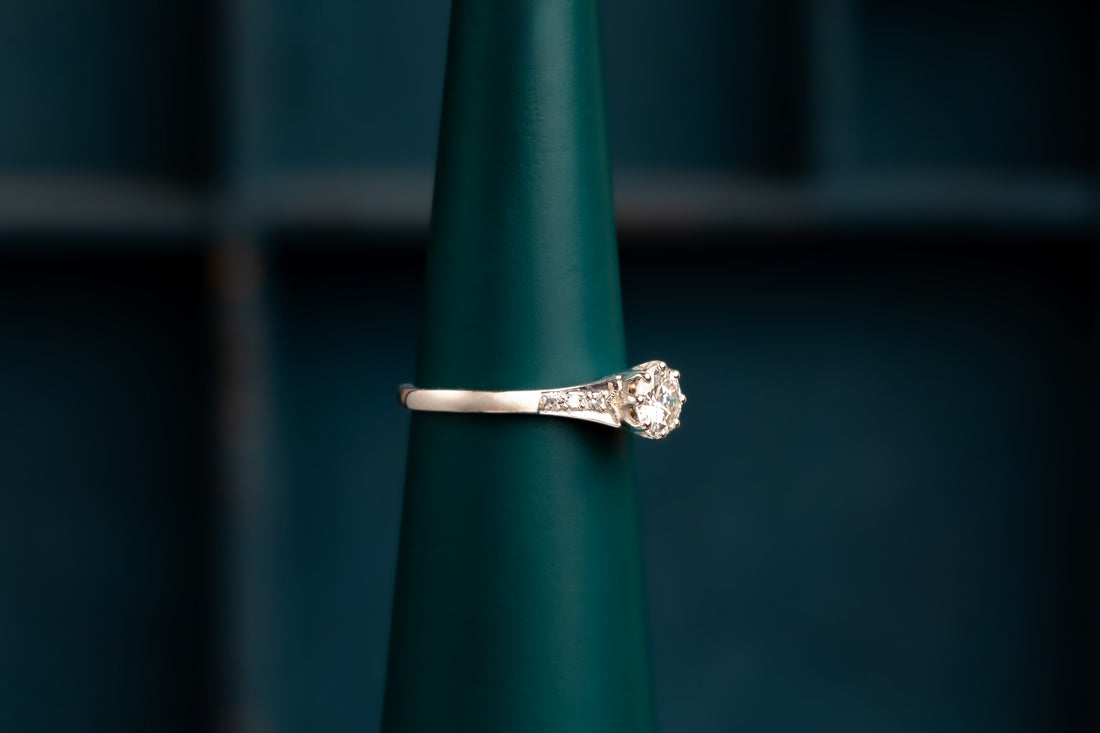 Platinum 0.60ct Diamond Solitaire