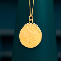 22ct 1793 Gold Guinea Coin with 18ct Bail