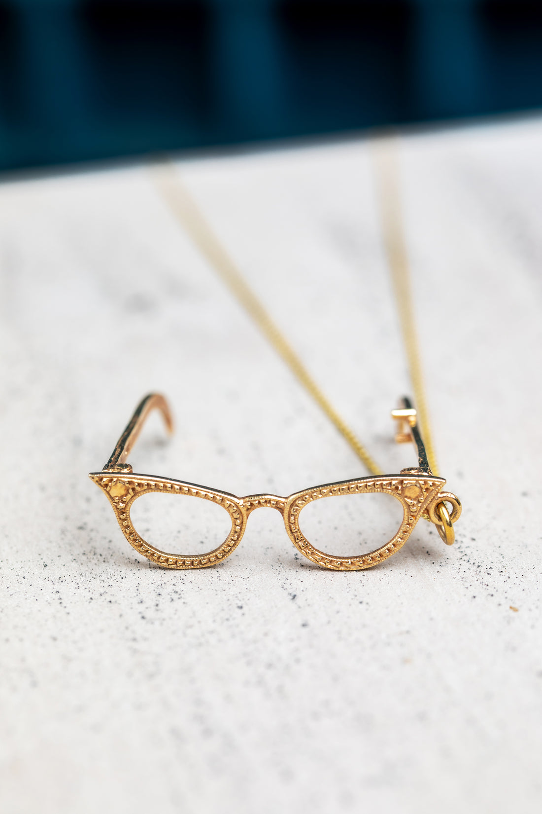 9ct Glasses Charm
