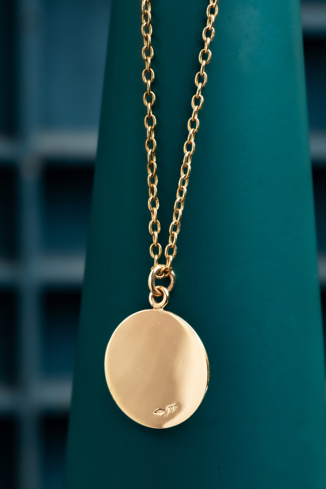 9ct Yellow Gold St Christopher Pendant