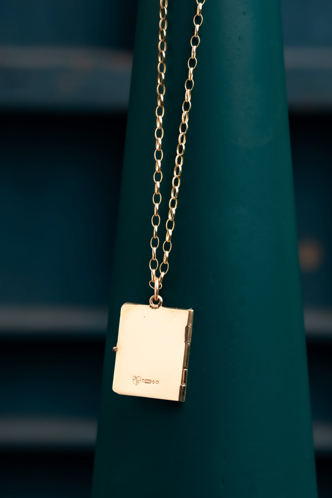 9ct Yellow Gold Book Locket