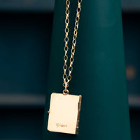 9ct Yellow Gold Book Locket