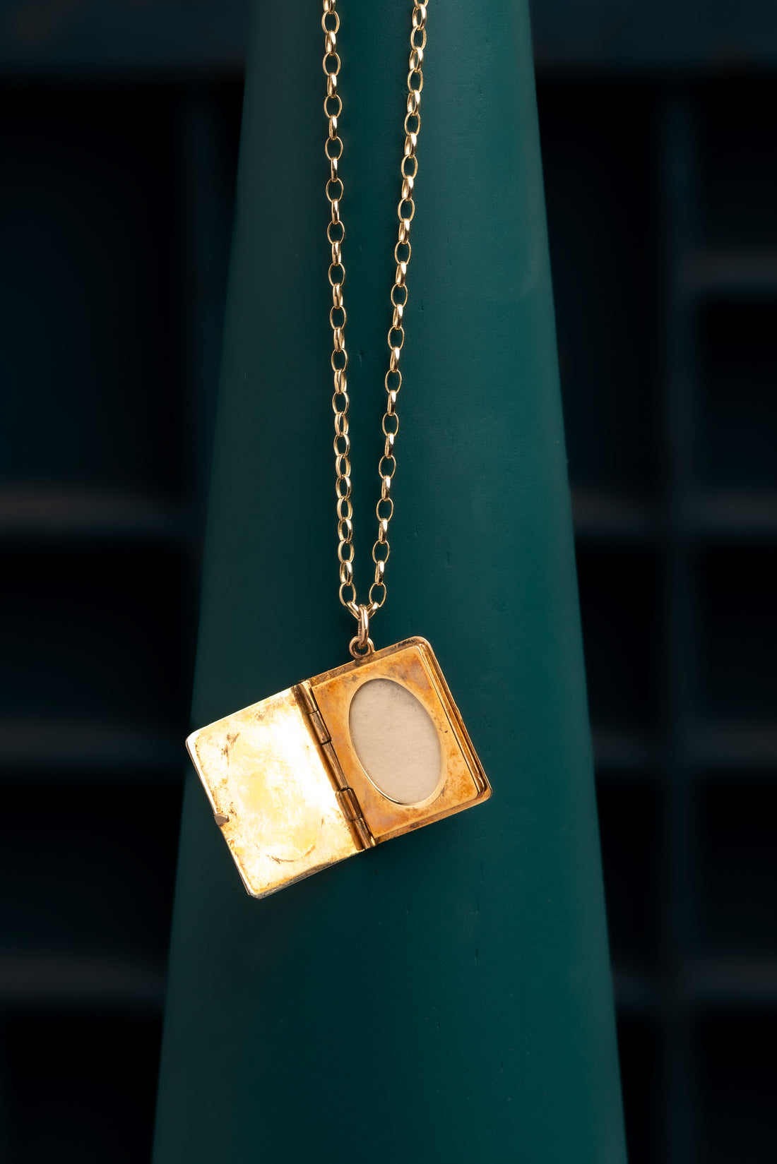 9ct Yellow Gold Book Locket