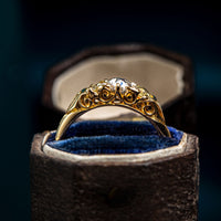 Victorian Yellow Diamond Ring