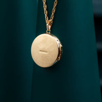 9ct Yellow Gold Round detailed Locket