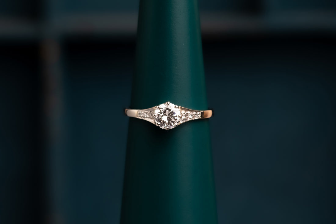 Platinum 0.60ct Diamond Solitaire