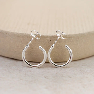 Sterling Silver Everyday Mini Hoop Earring