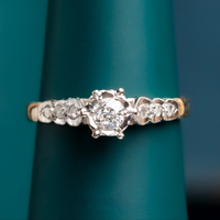 Vintage Solitaire Diamond Ring